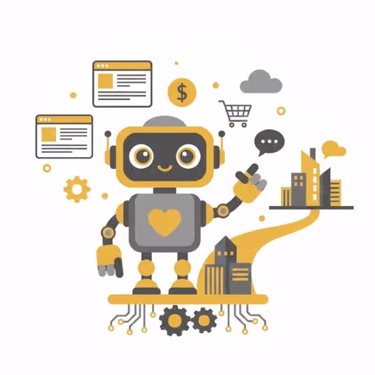 Lovable AI building a small business website with services, contact form, and lead capture sections