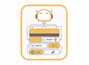 Landing page being built with Lovable AI from a single product prompt