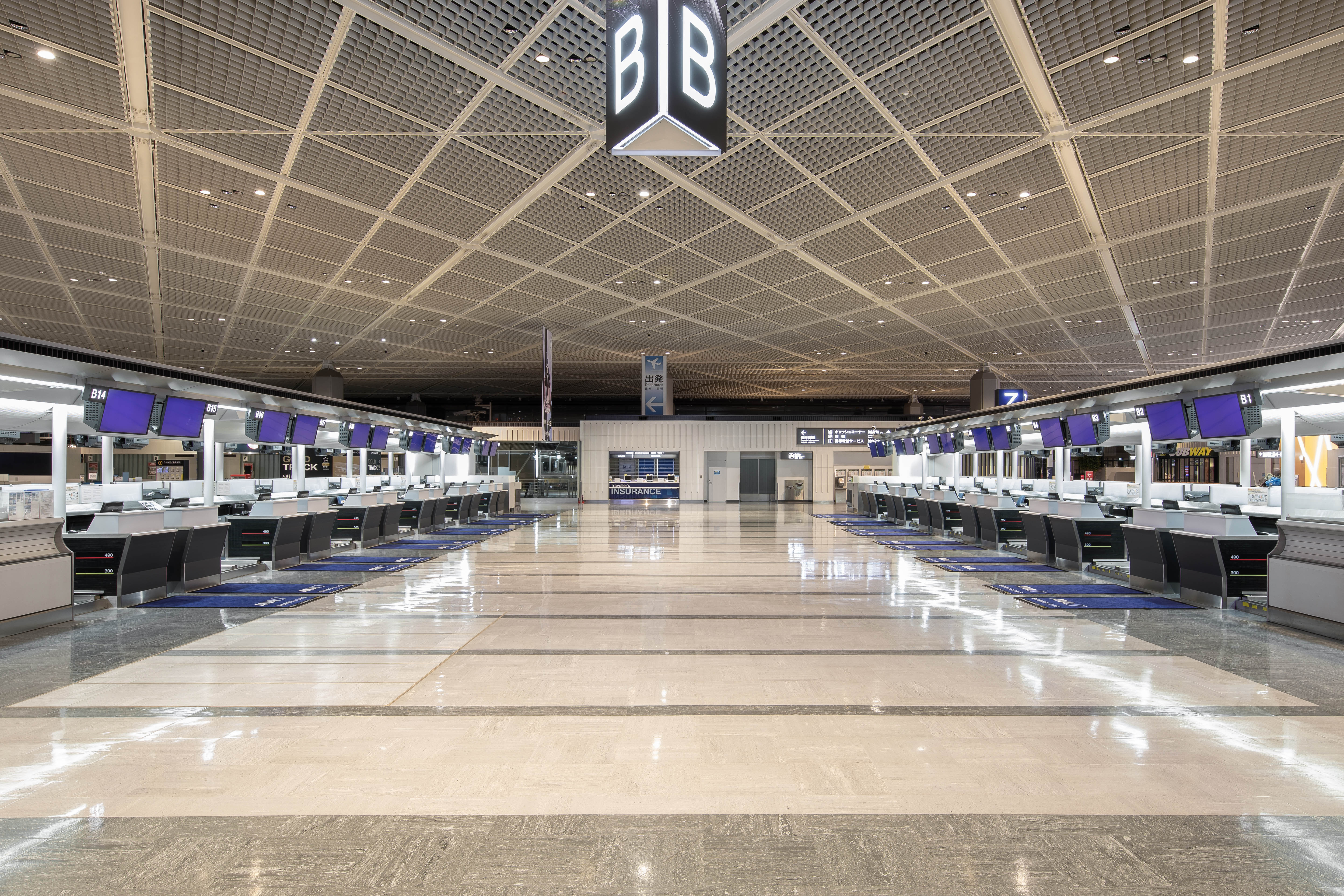 Narita Airport 1PTB South Wing Check-in Counter