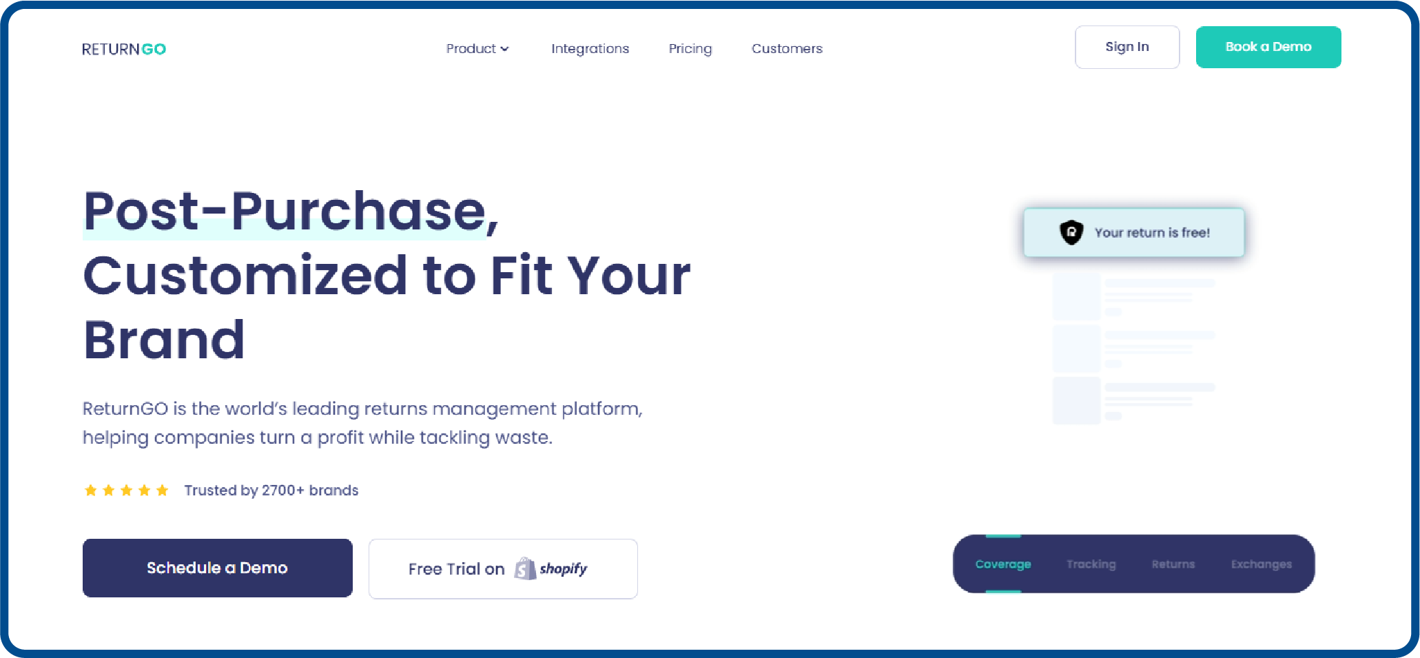 Loop returns alternative ReturnGO