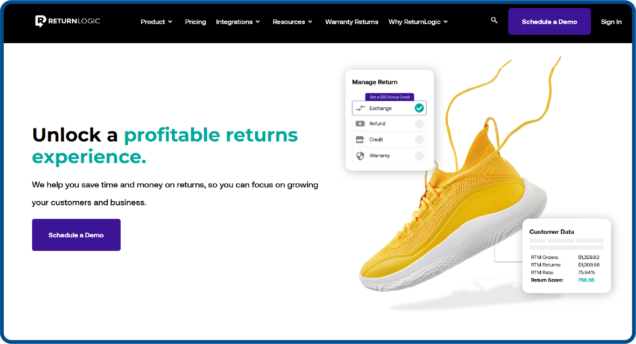 Loop returns alternative ReturnLogic