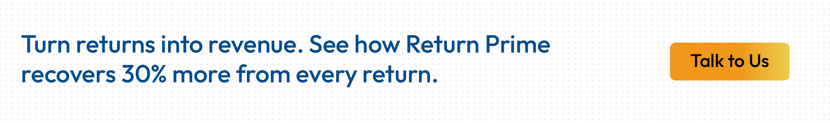 Try Return Prime, the best returns management software