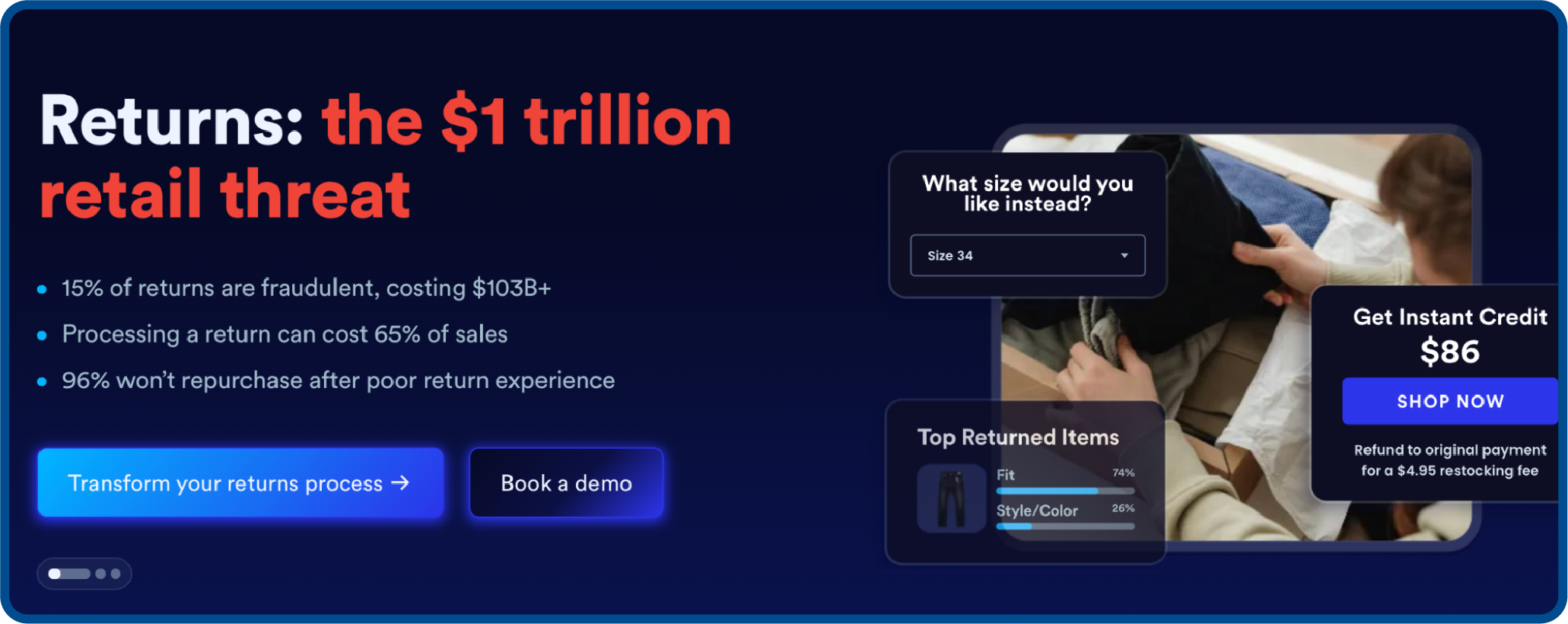Narvar is a post-purchase platform managing returns across online and offline channels