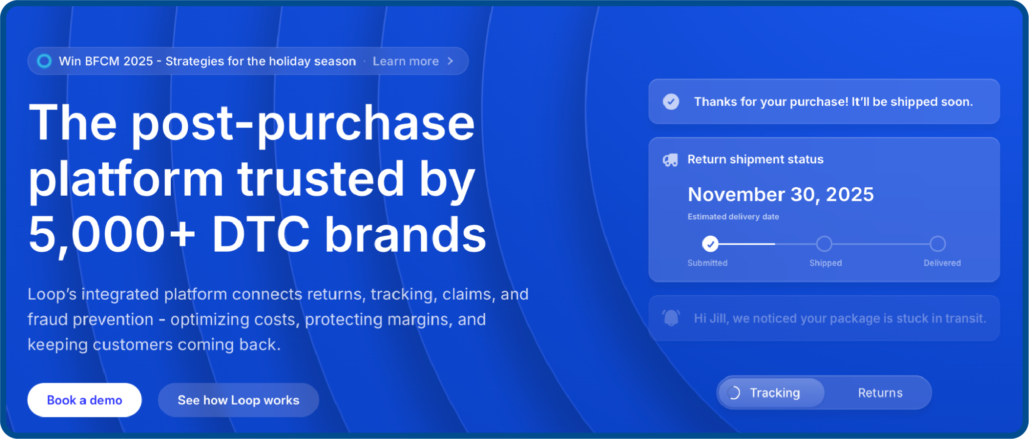 Loop Returns is an exchange-first returns platform popular with DTC and lifestyle brands