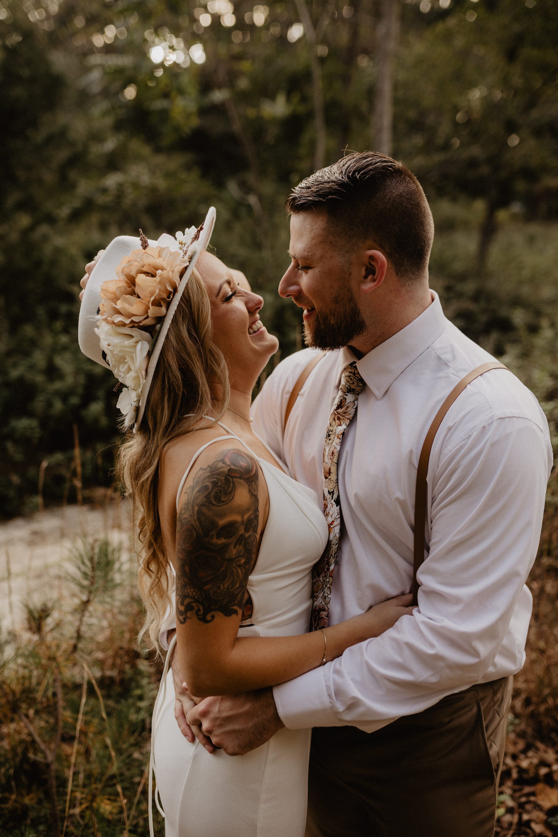 Boho Backyard Wedding with Danielle and Ryan