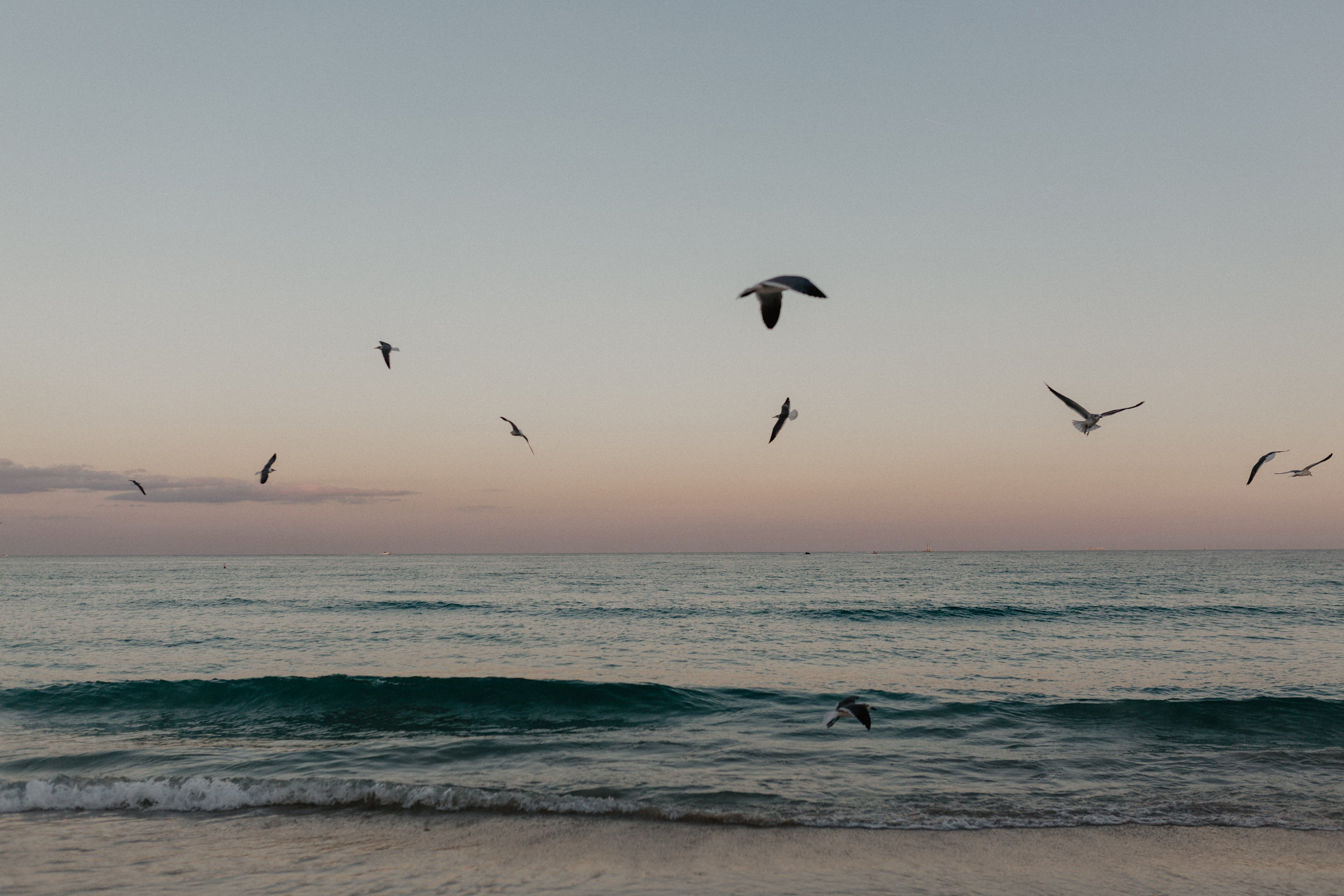 South Beach, Miami in Winter