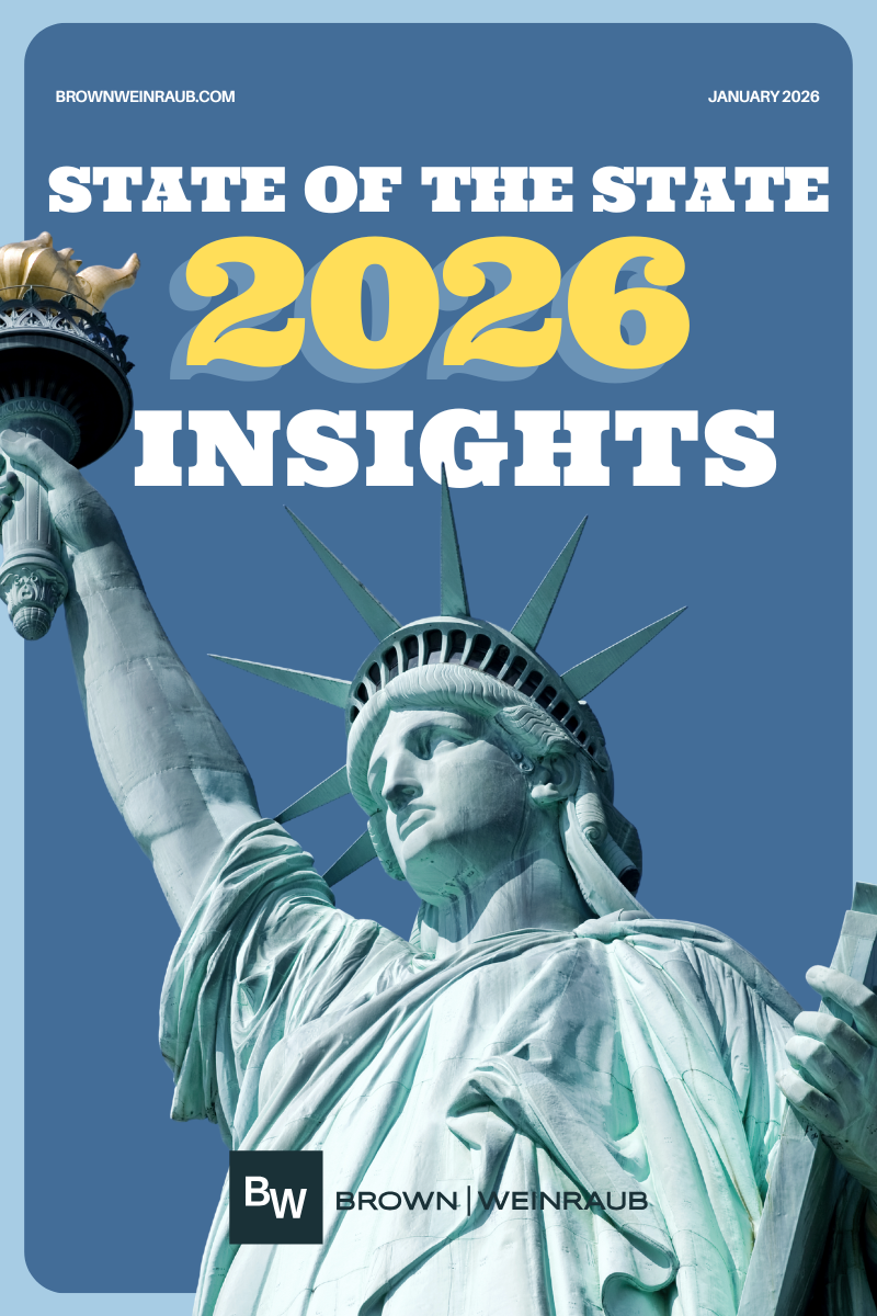 state of the state 2026 insights with the Statue of Liberty
