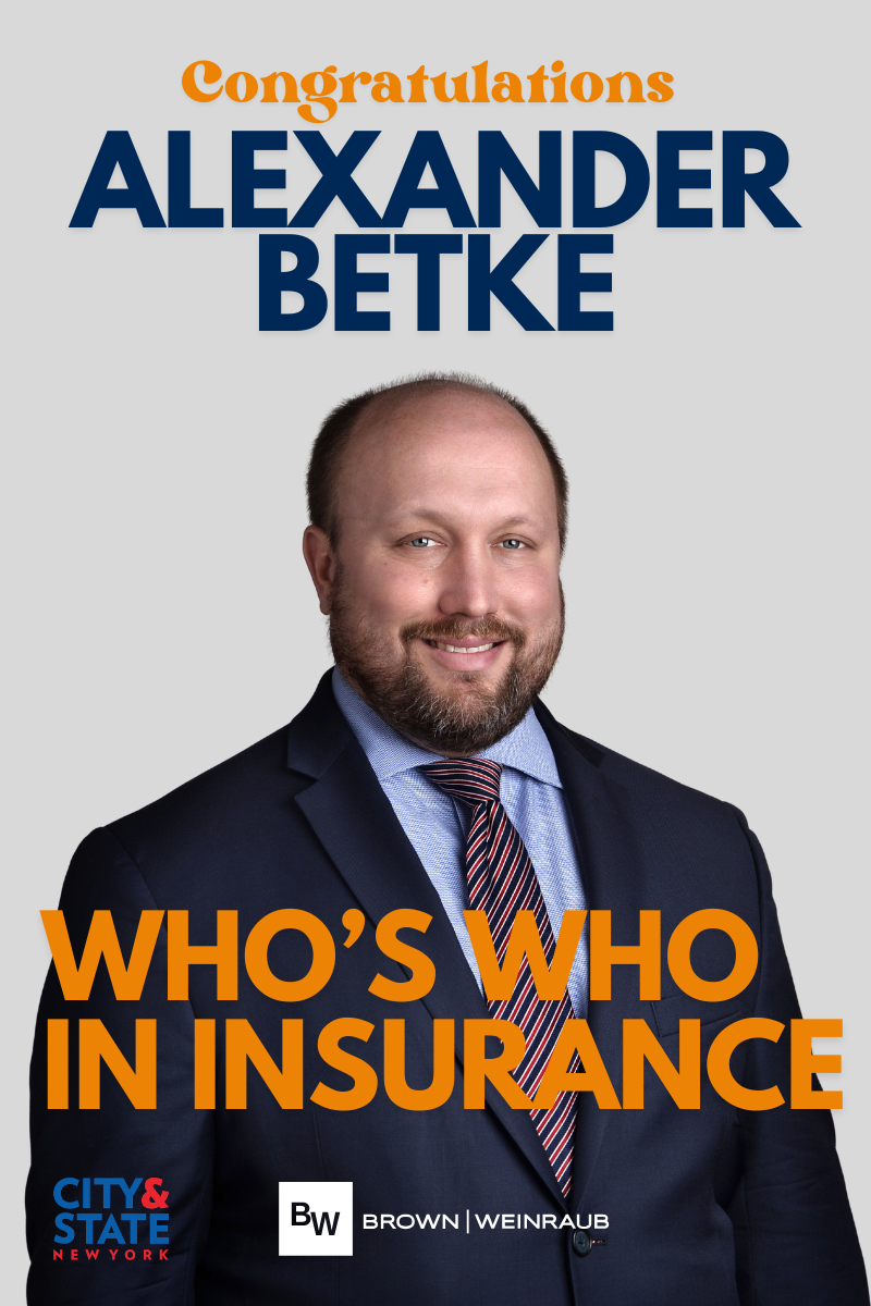 portrait of Alexander Betke who's who in insurance
