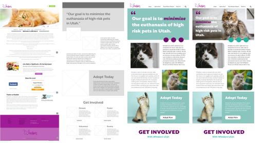 More redesign screen shots