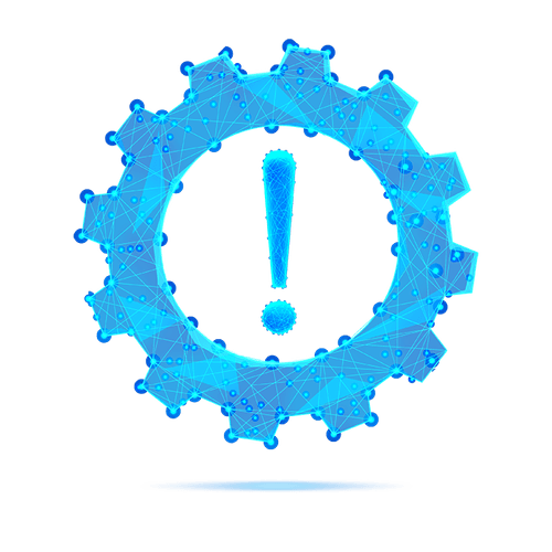 AI Governance and Risk Gear Icon