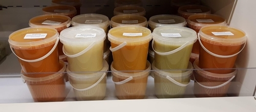 Assortiment van soepen