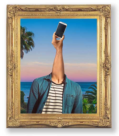 Homo Selfius (Gold)