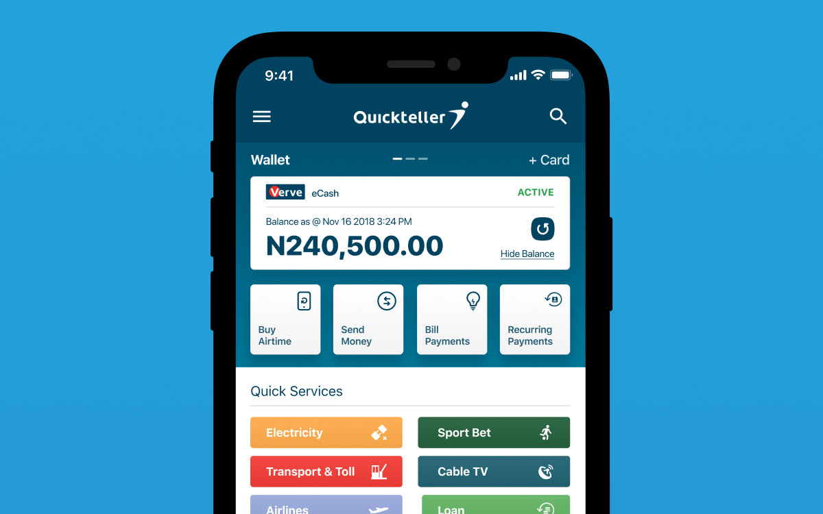 Quickteller. A Super App.