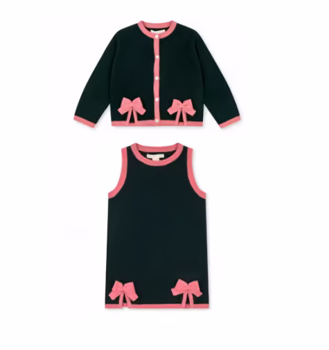 Dress Cardigan Set