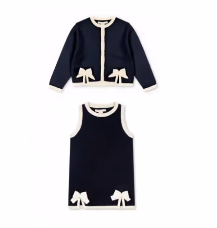 Dress Cardigan Set