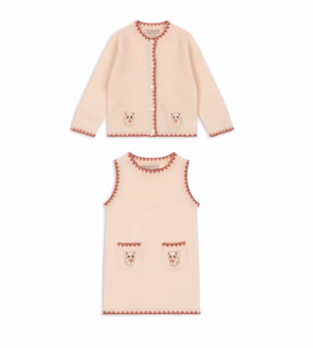 Dress Cardigan Set