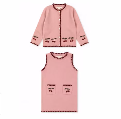 Dress Cardigan Set
