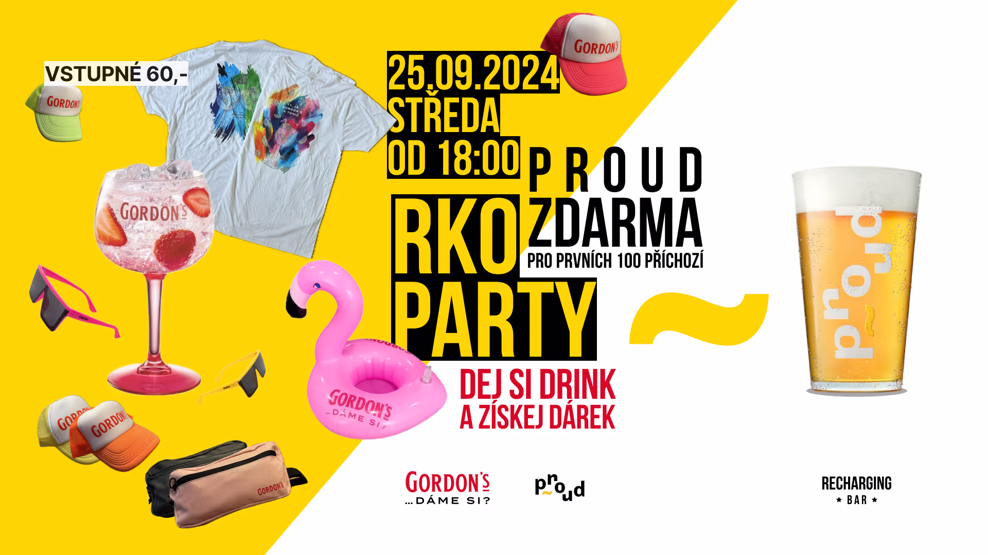 Za každé dva Gordon´s Gin Drinky zatoč ruletou a získej dárek.