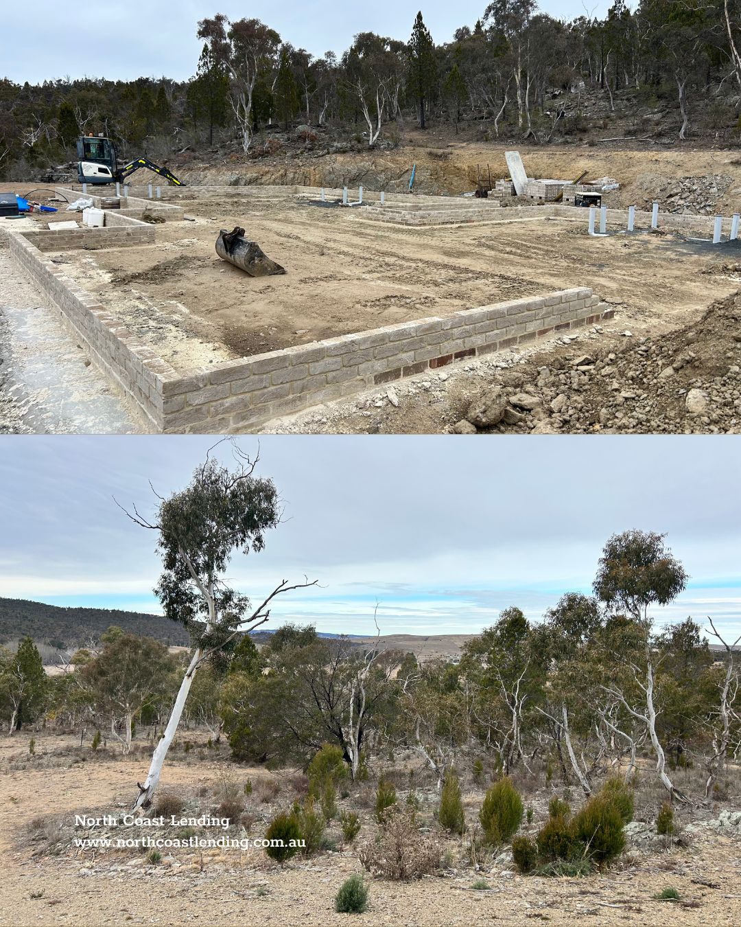 Image of a house build in the Snowy Mountains taken by Brook from North Coast Lending