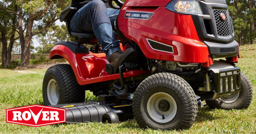 Rover ride on mower