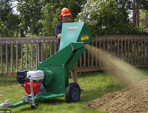 Hansa wood chipper