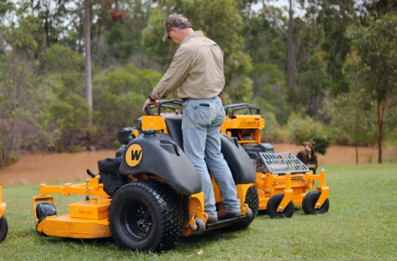 wright stander mower