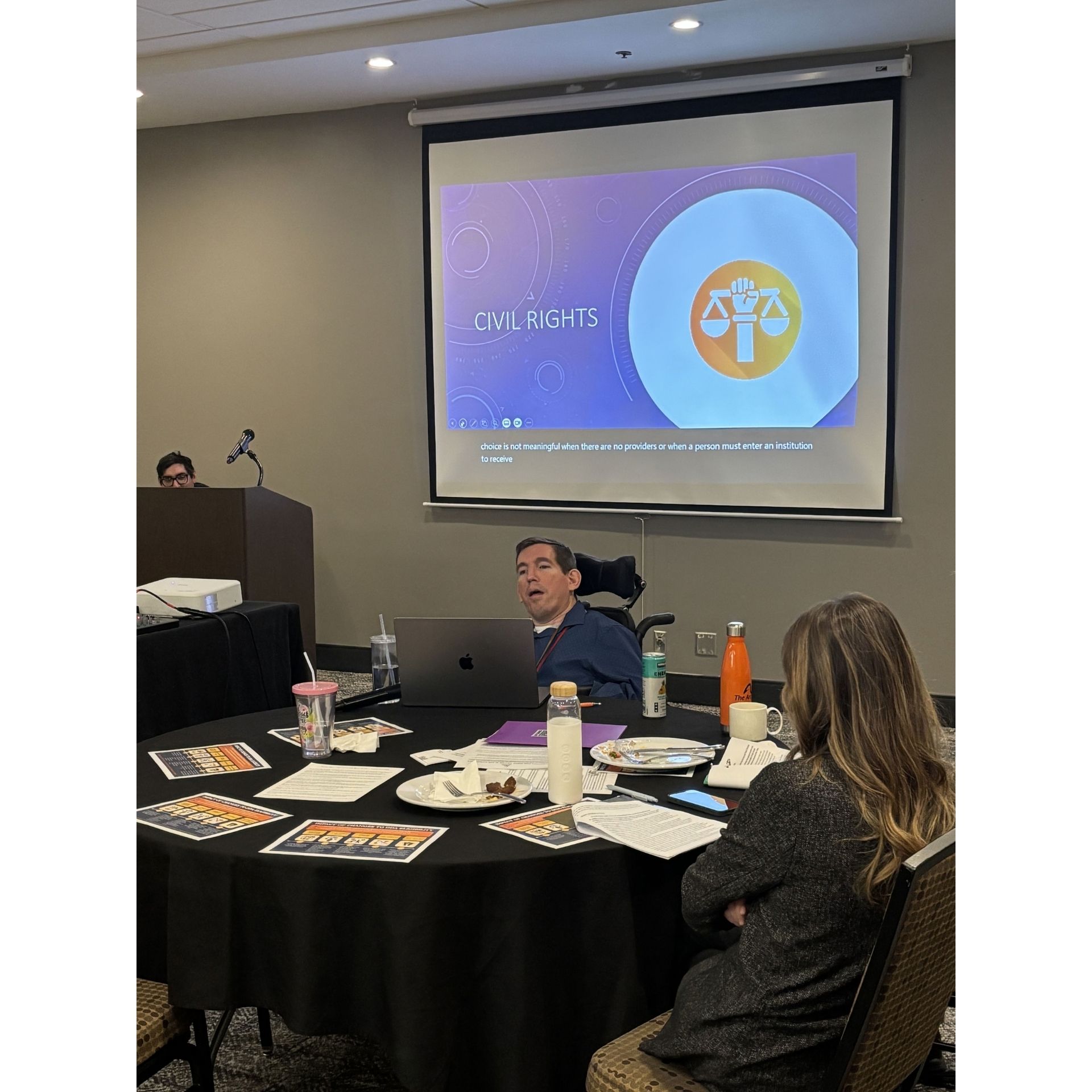 Shawn Lathan shares presentation