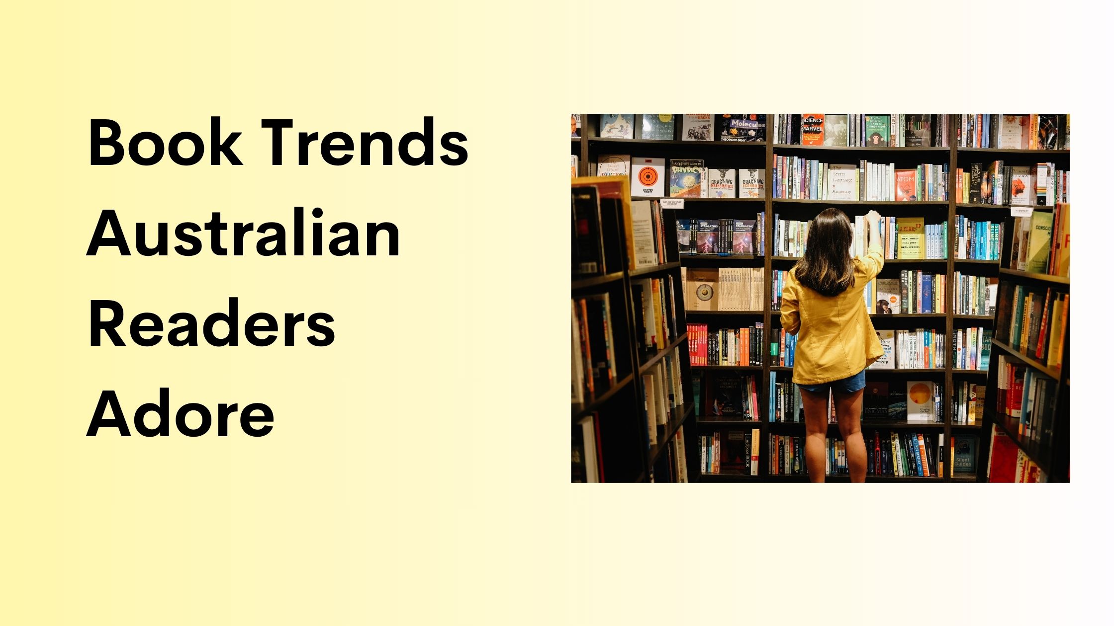 Book Trends Australian Readers Adore - Book Shop Must-Haves