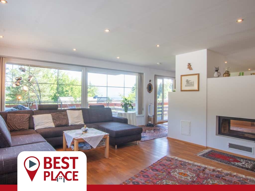Velden: Penthouse mit Ruhe und Aussicht nahe Saissersee
