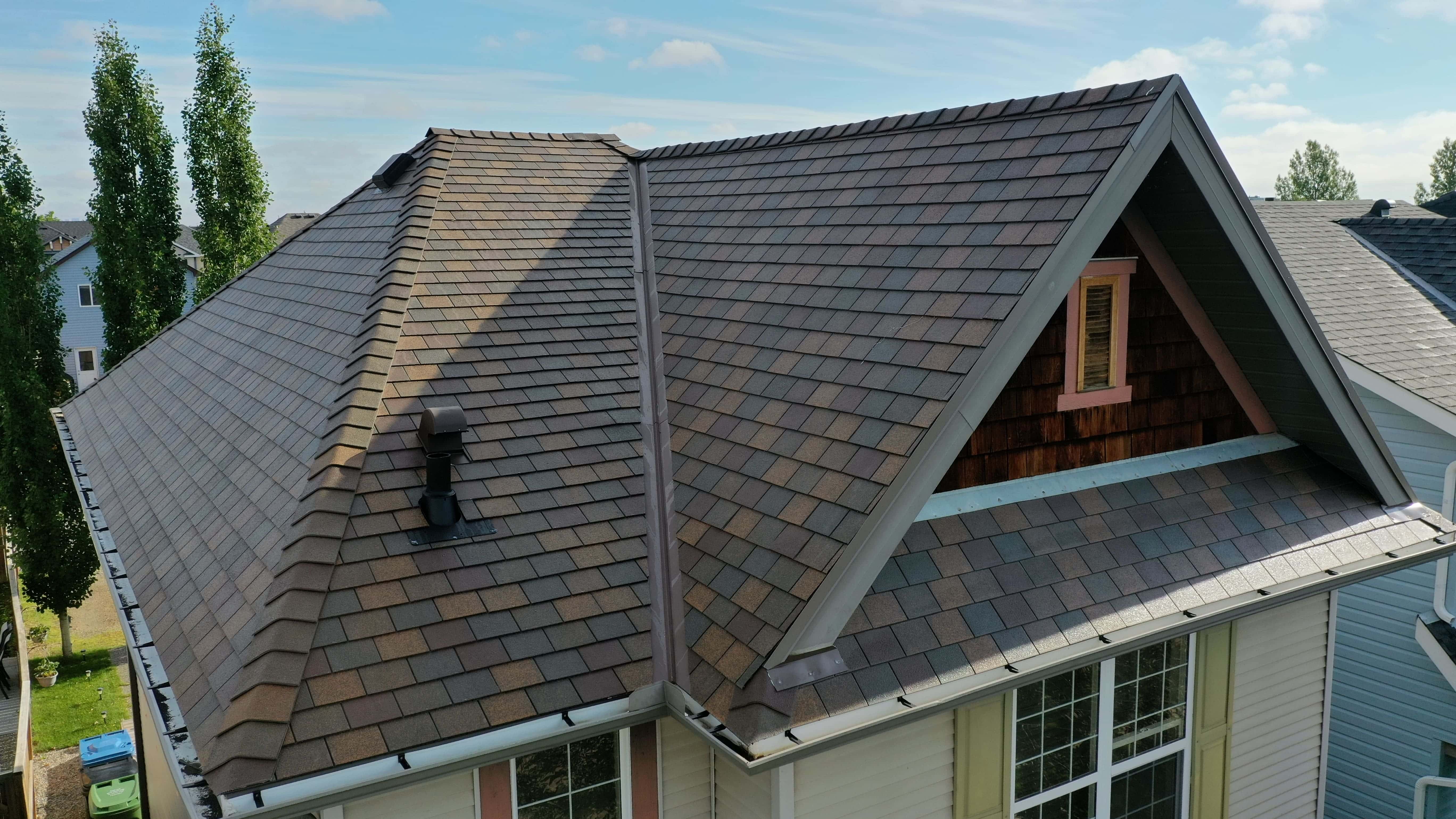 Synthetic Shingle Roof in Calgary