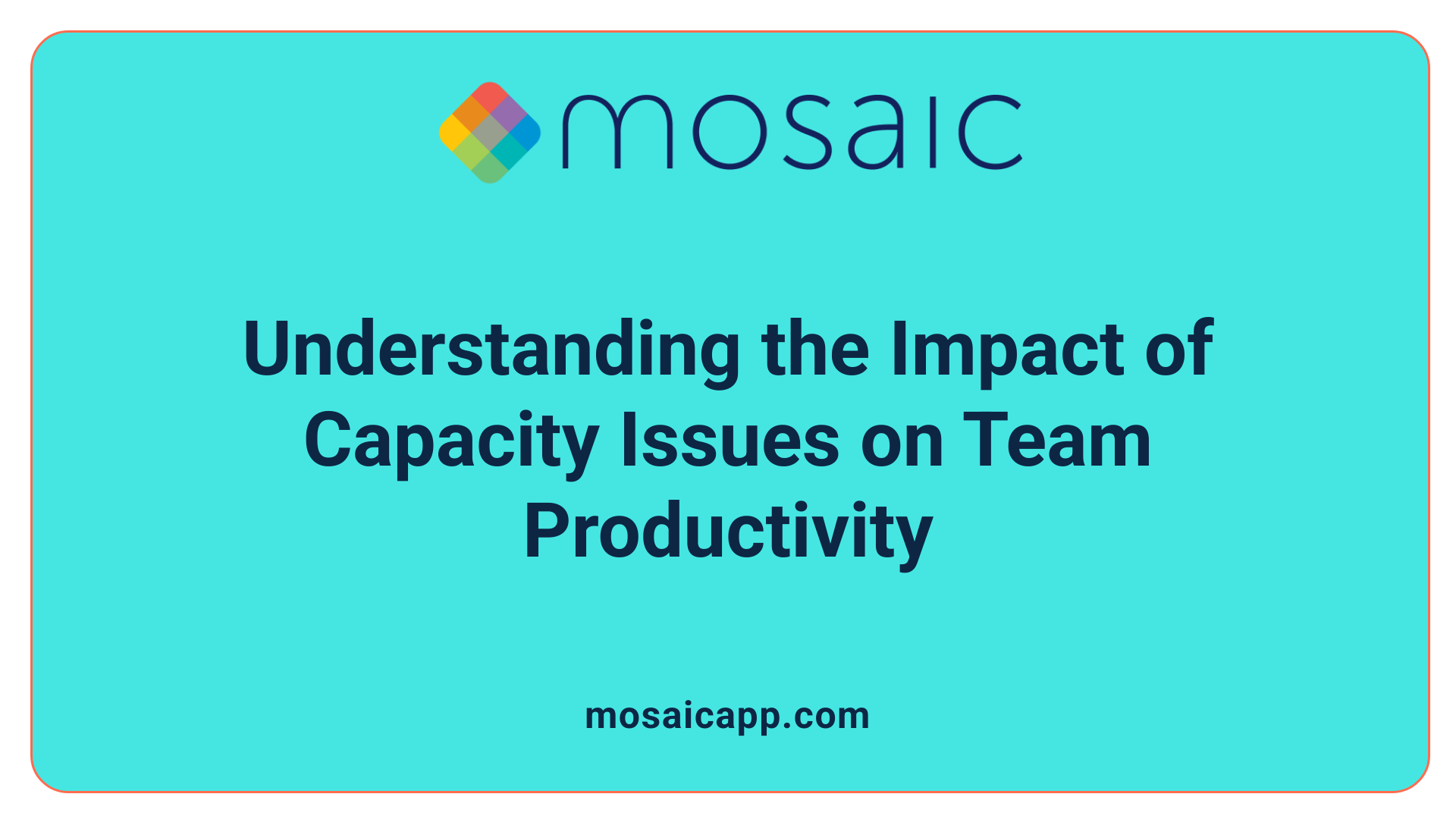 Understanding the Impact of Capacity Issues on Team Productivity