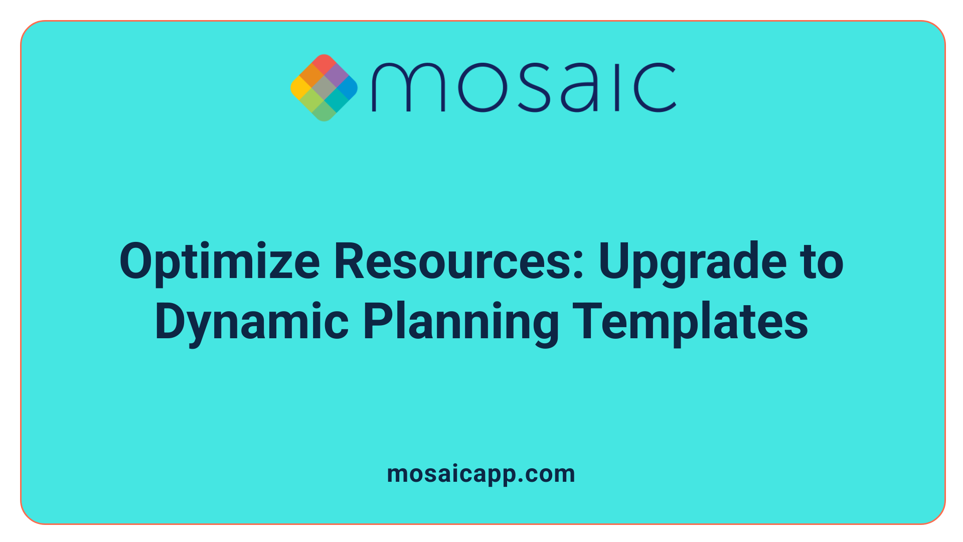 Optimize Resources: Upgrade to Dynamic Planning Templates