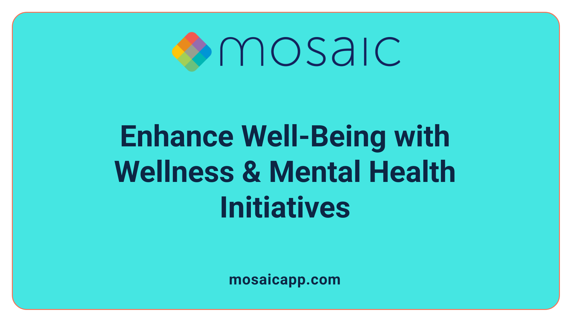 Enhance Well-Being with Wellness & Mental Health Initiatives