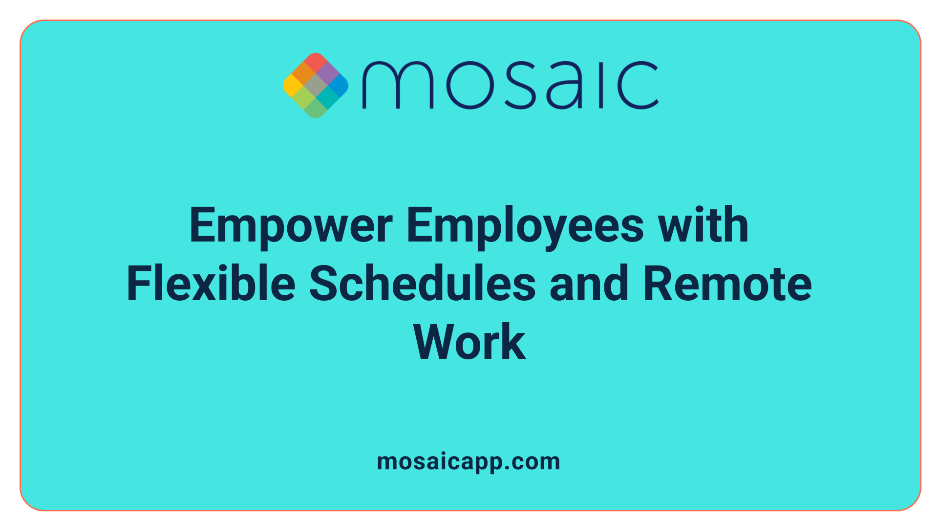 Empower Employees with Flexible Schedules and Remote Work