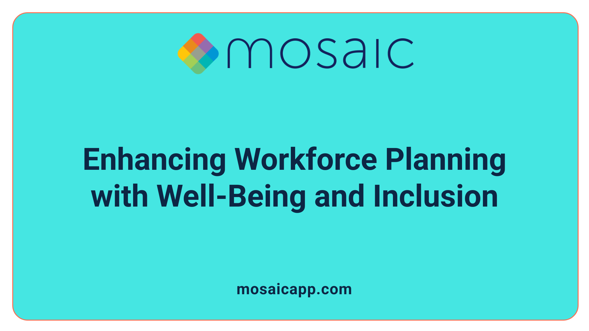 Enhancing Workforce Planning with Well-Being and Inclusion