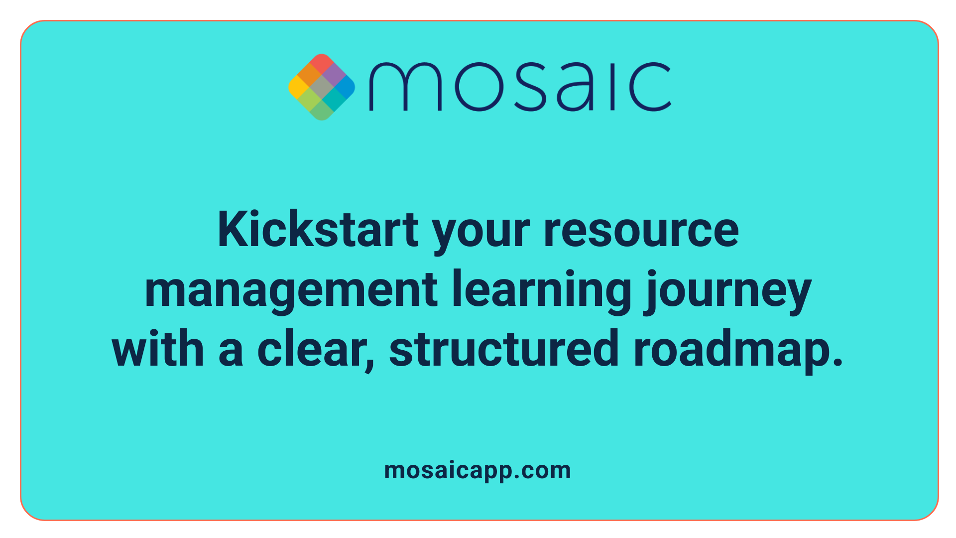 Kickstart your resource management learning journey with a clear, structured roadmap.