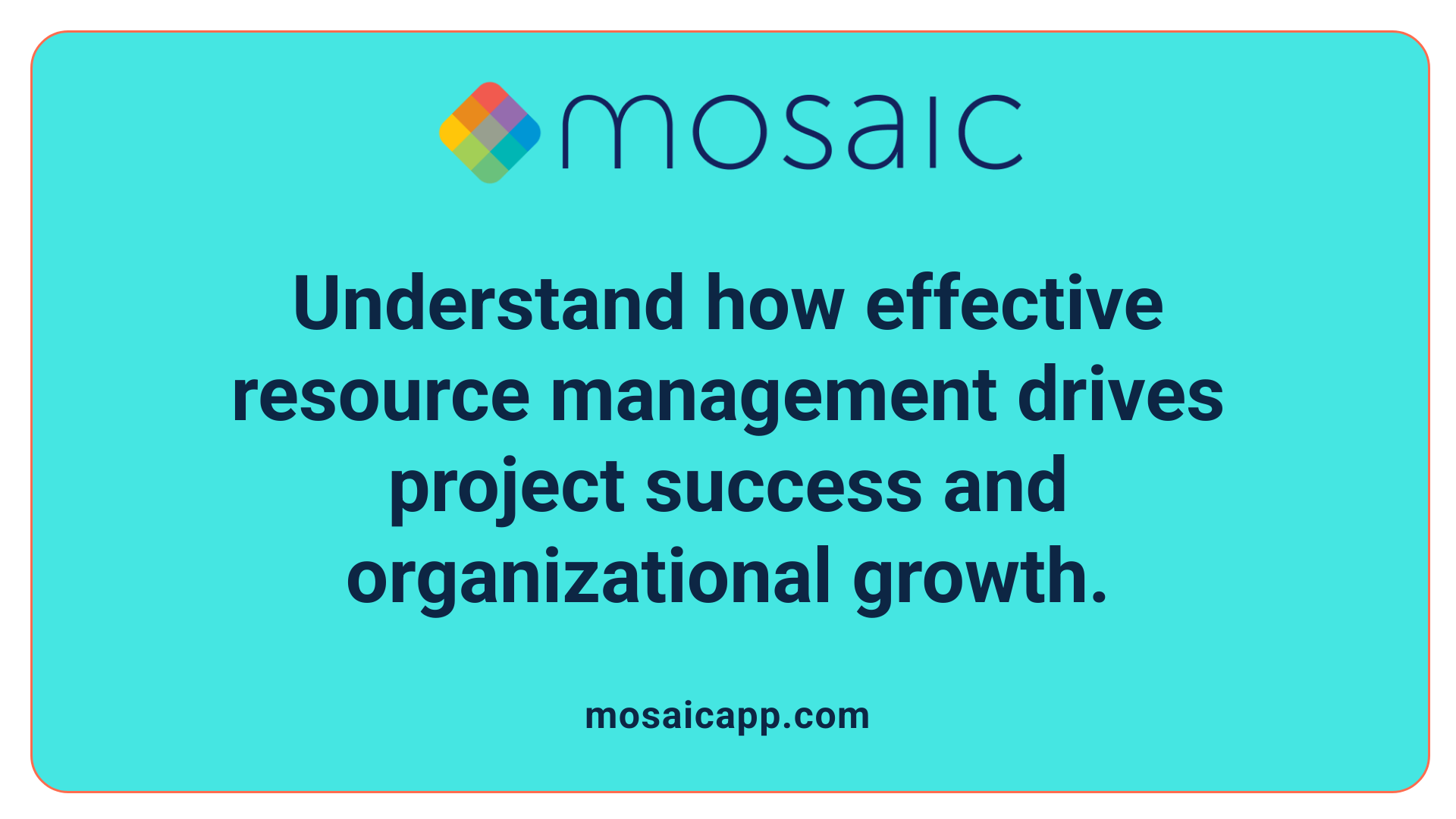 Understand how effective resource management drives project success and organizational growth.