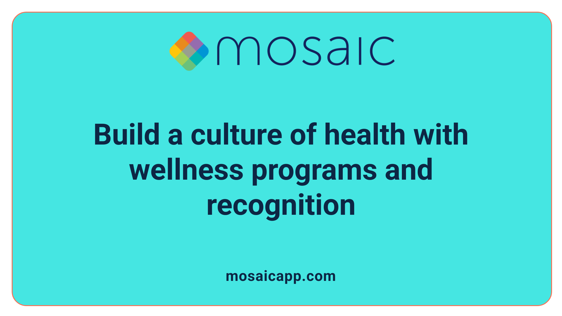 Build a culture of health with wellness programs and recognition