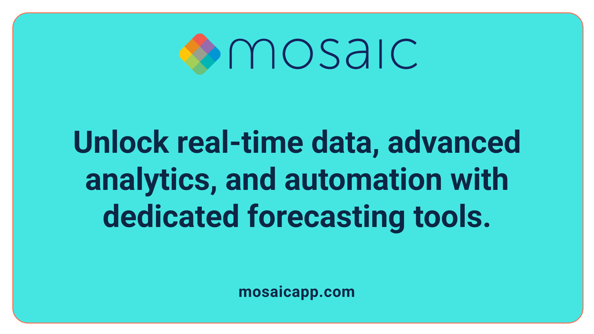 Unlock real-time data, advanced analytics, and automation with dedicated forecasting tools.
