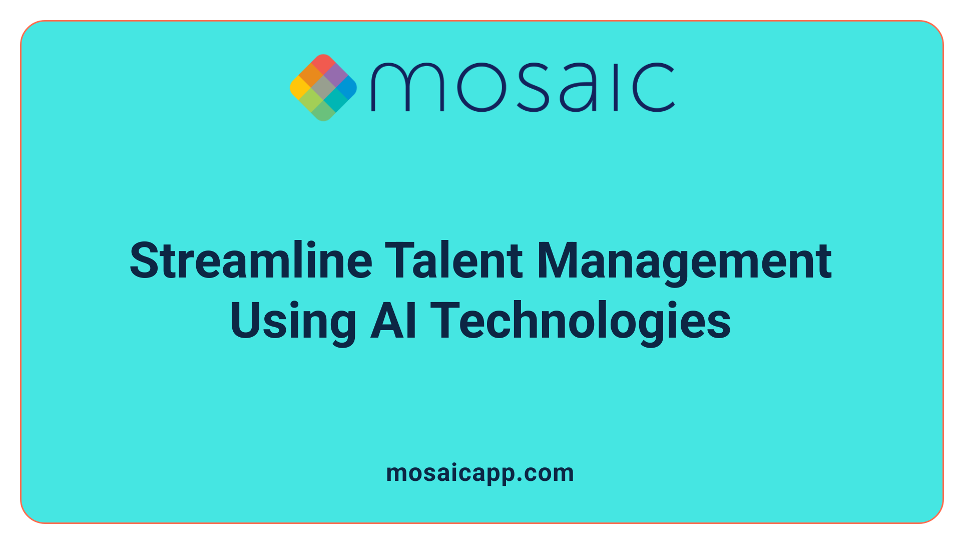 Streamline Talent Management Using AI Technologies