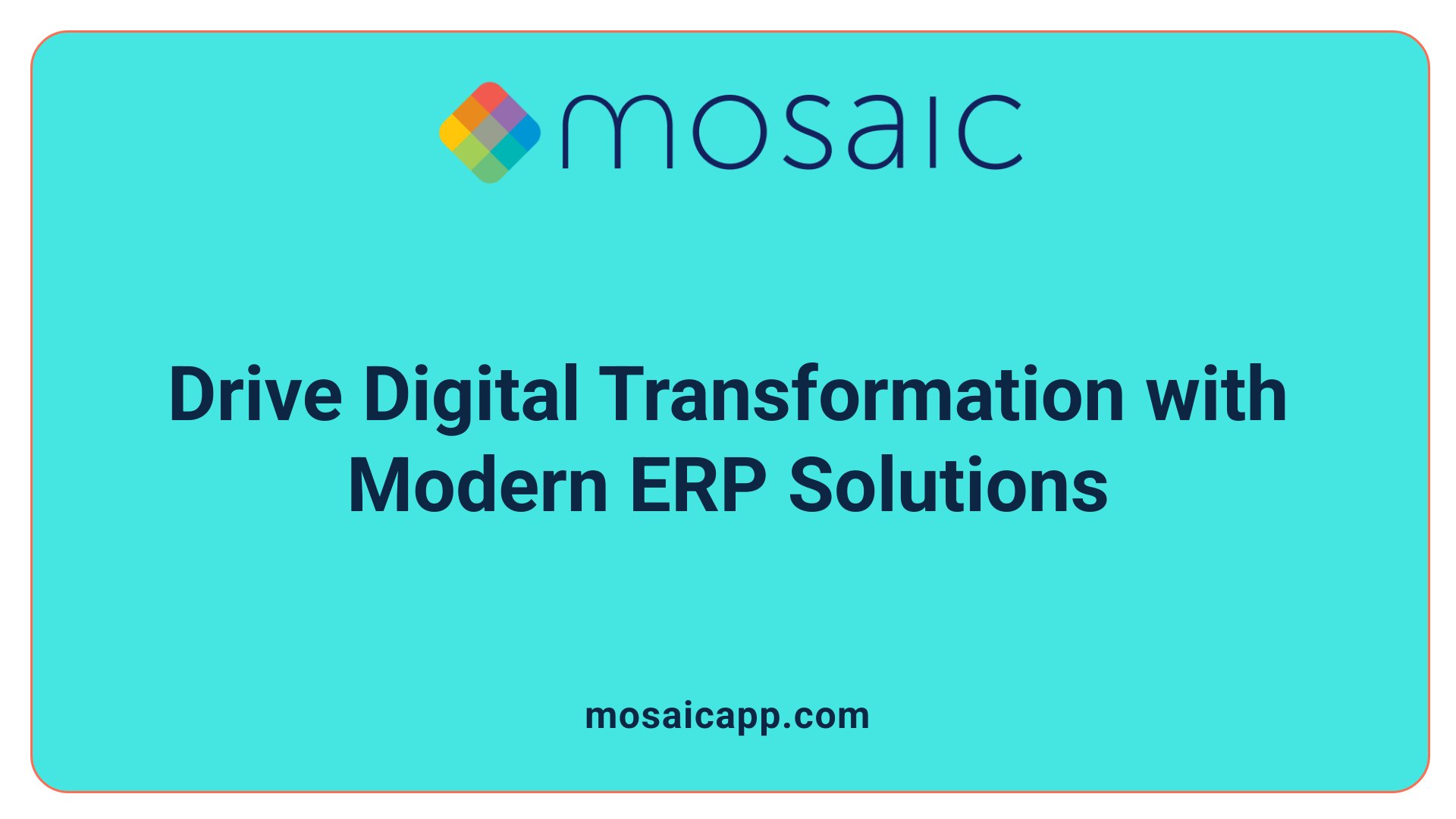 Drive Digital Transformation with Modern ERP Solutions