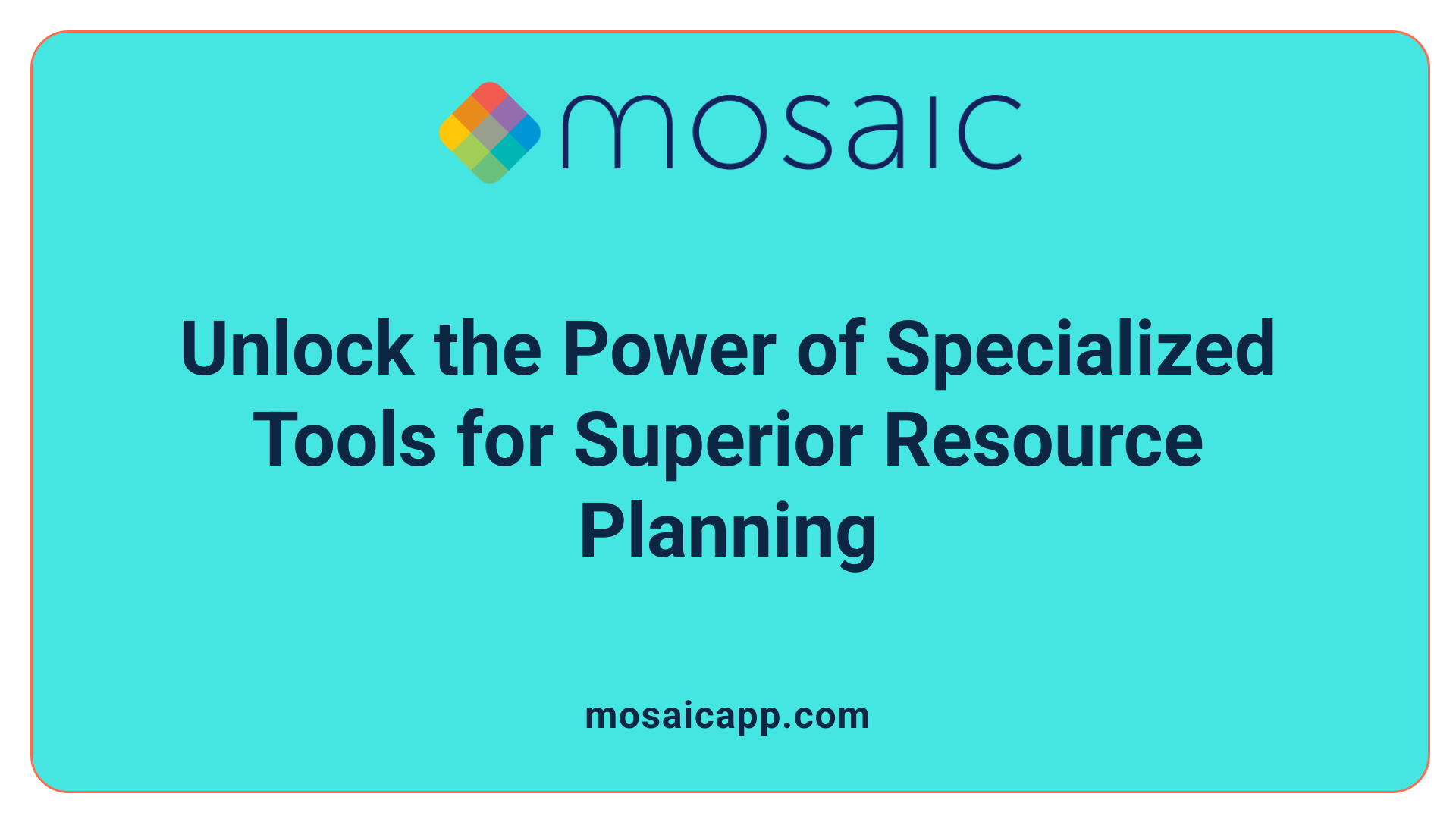 Unlock the Power of Specialized Tools for Superior Resource Planning