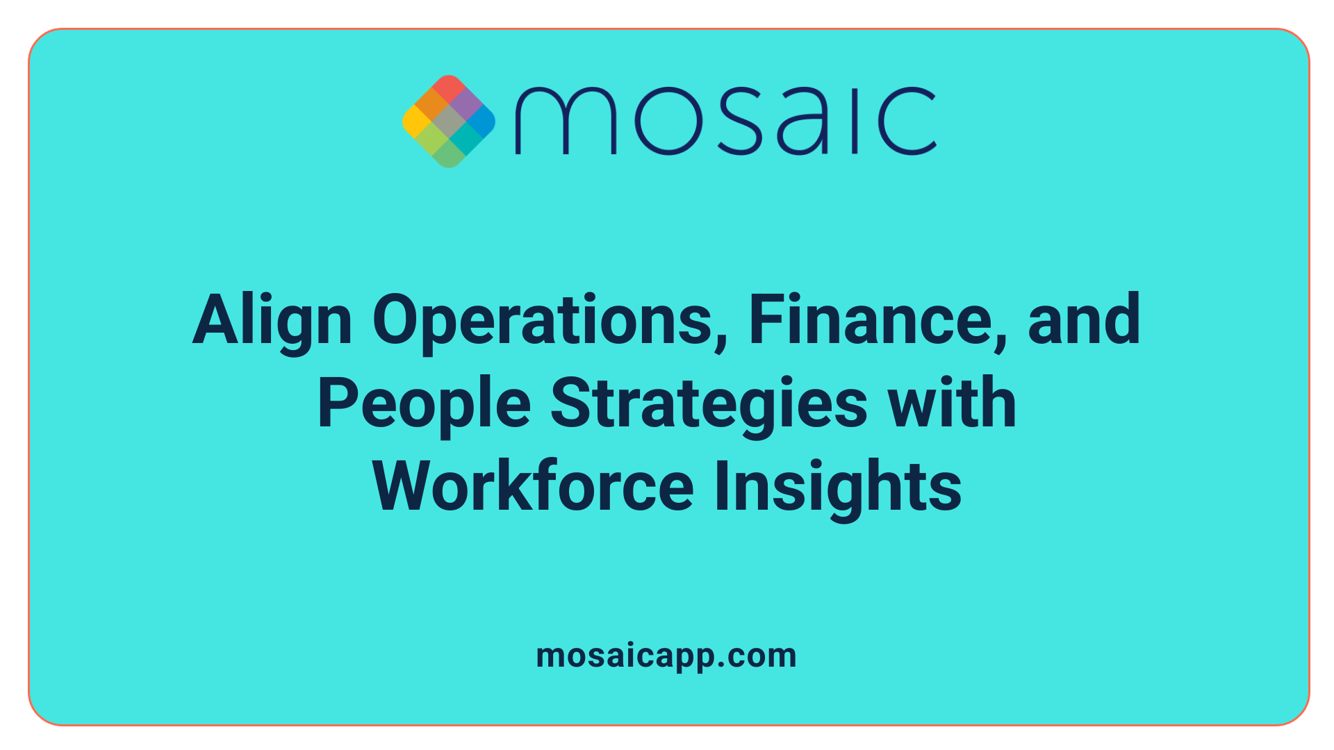 Align Operations, Finance, and People Strategies with Workforce Insights