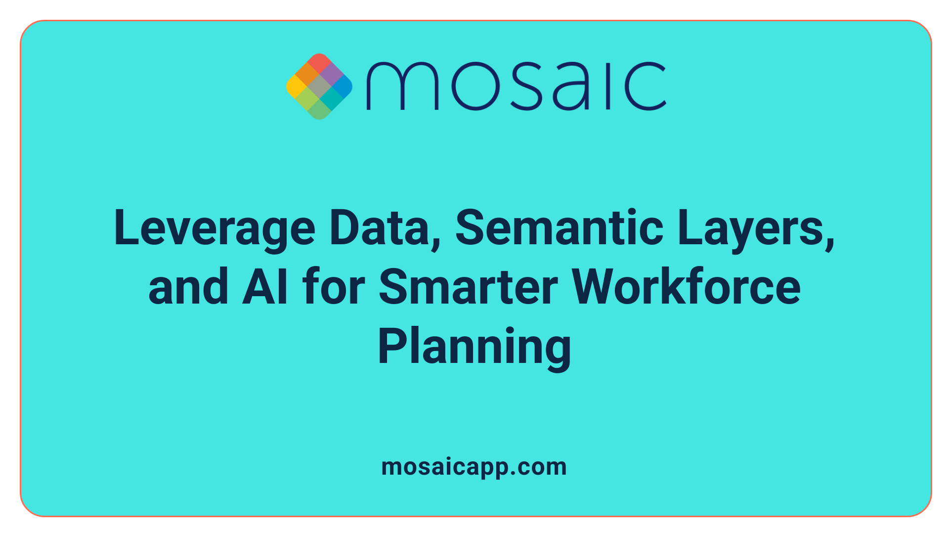 Leverage Data, Semantic Layers, and AI for Smarter Workforce Planning