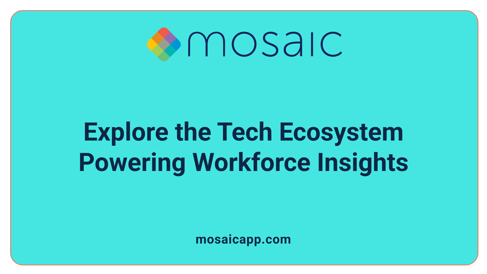 Explore the Tech Ecosystem Powering Workforce Insights