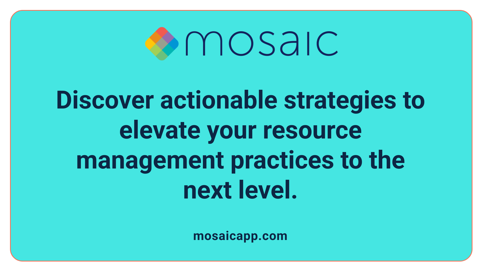 Discover actionable strategies to elevate your resource management practices to the next level.