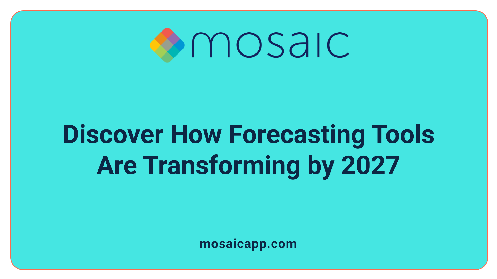 Discover How Forecasting Tools Are Transforming by 2027