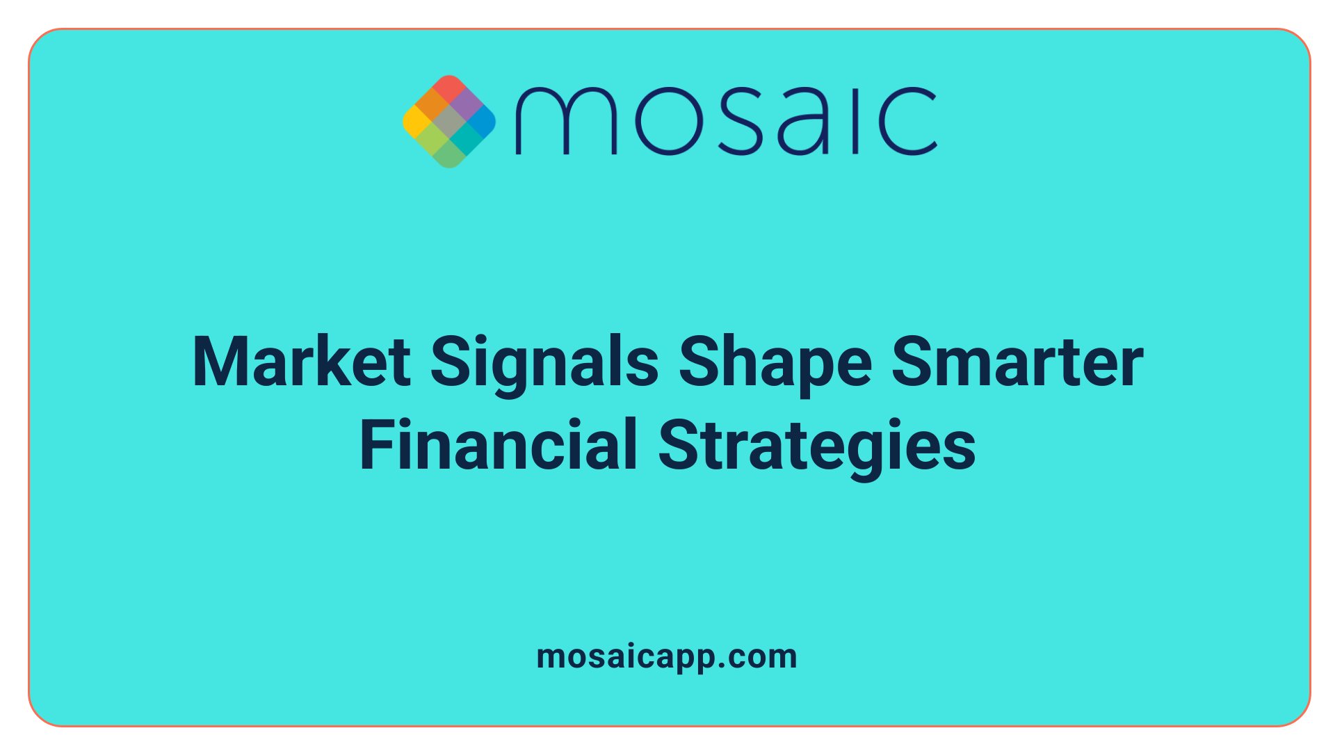 Market Signals Shape Smarter Financial Strategies