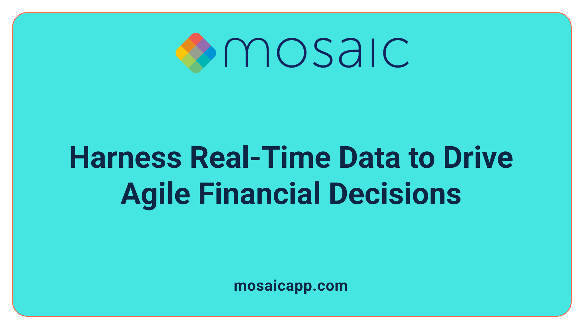 Harness Real-Time Data to Drive Agile Financial Decisions