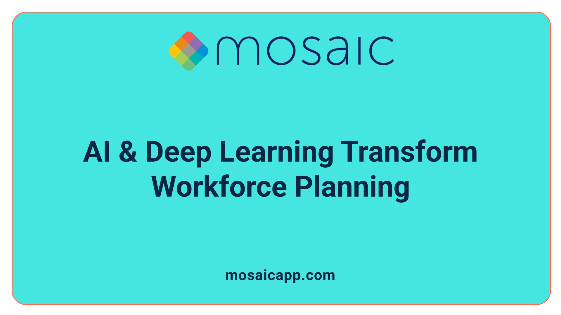 AI & Deep Learning Transform Workforce Planning